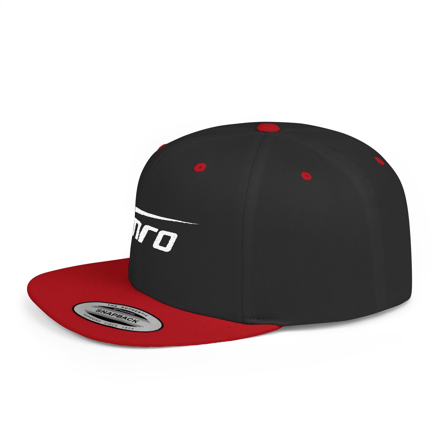 Stylish Flat Bill Snapback Cap - TMRO Logo