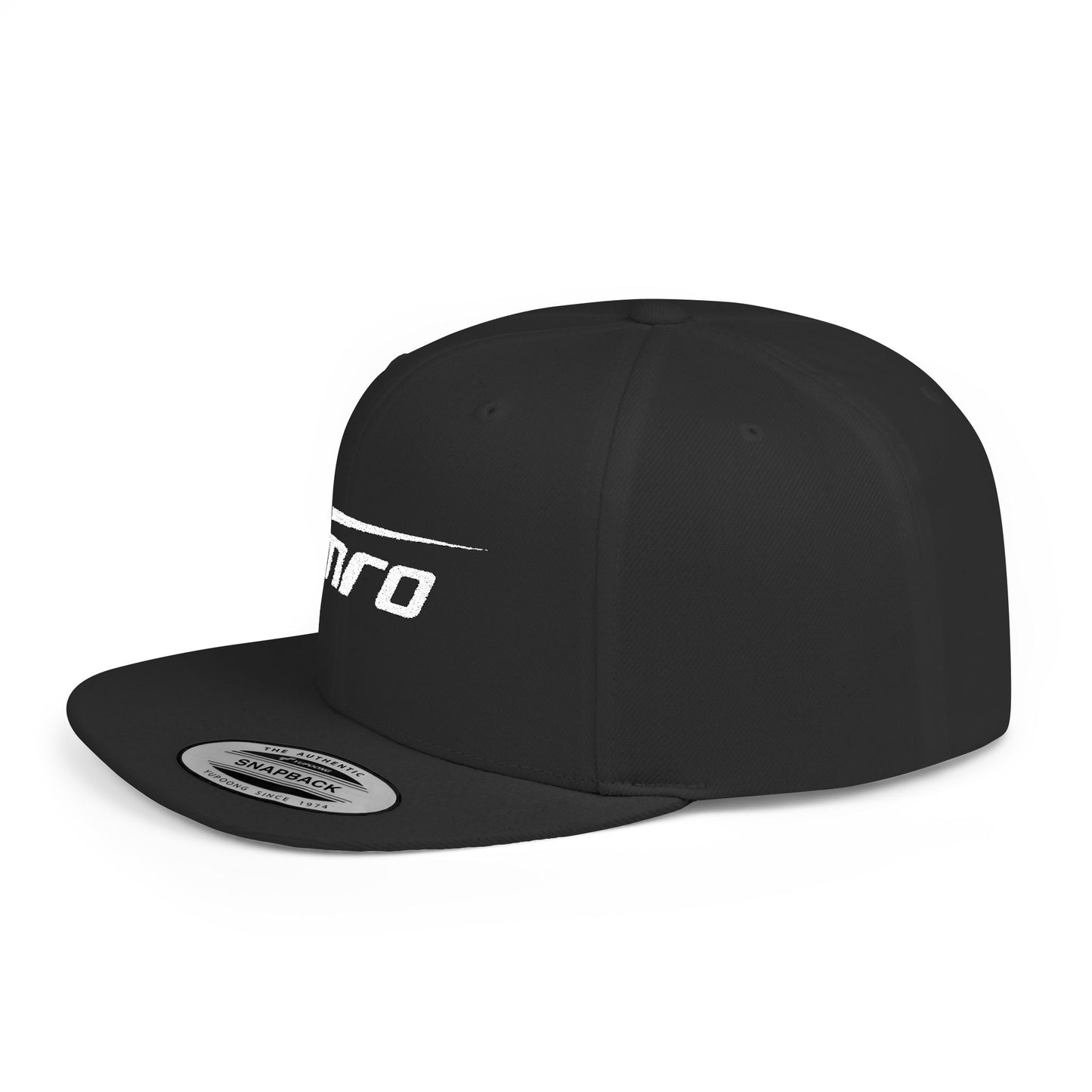 Stylish Flat Bill Snapback Cap - TMRO Logo