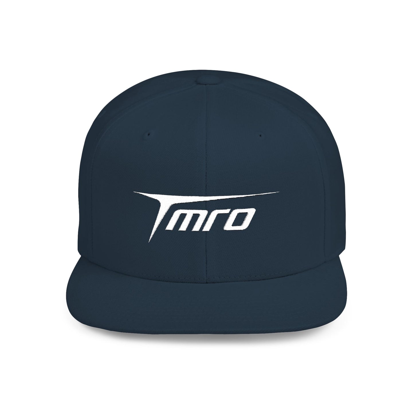 Stylish Flat Bill Snapback Cap - TMRO Logo