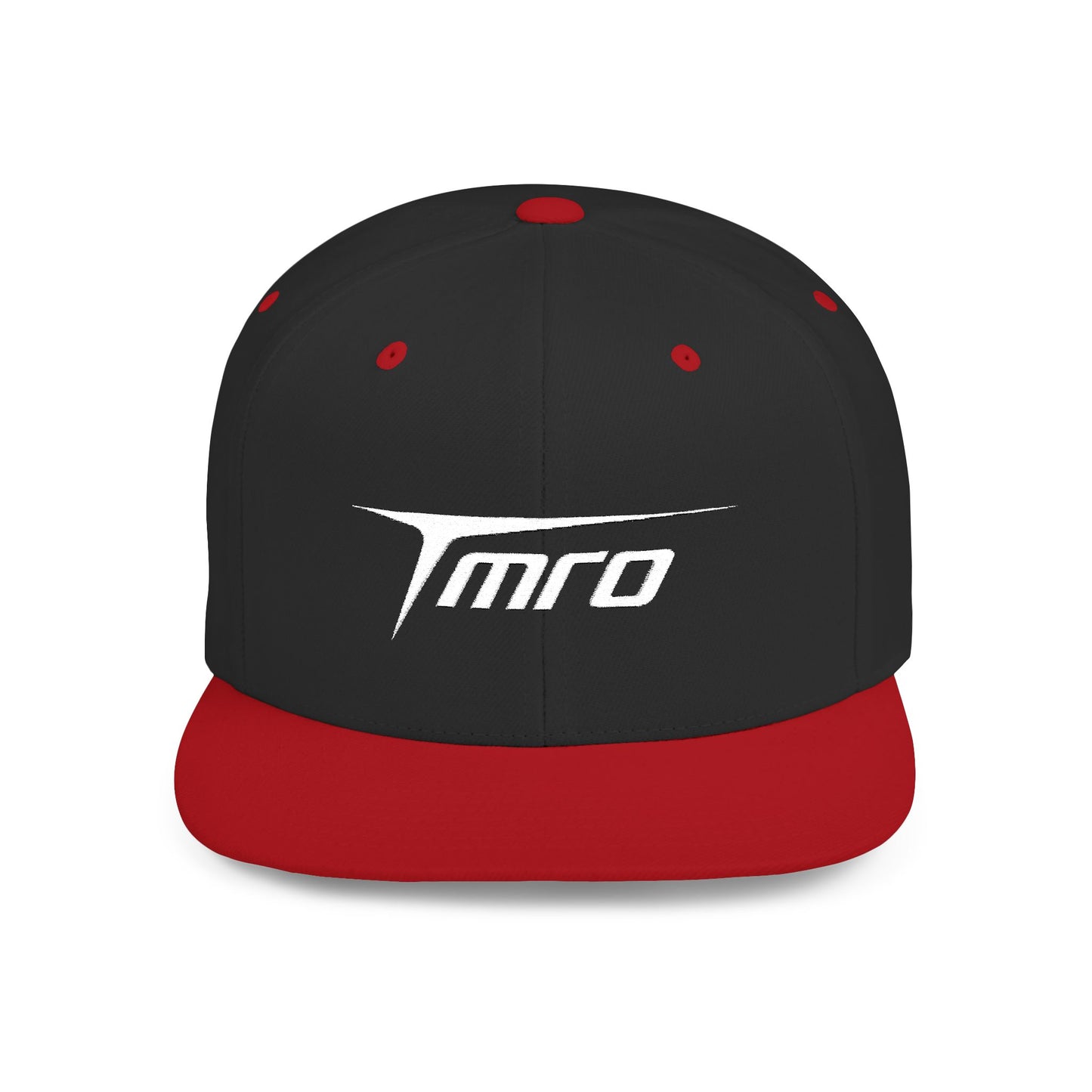 Stylish Flat Bill Snapback Cap - TMRO Logo