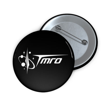 TMRO - White Logo - Pin Buttons 1.25" / 2.25" - W