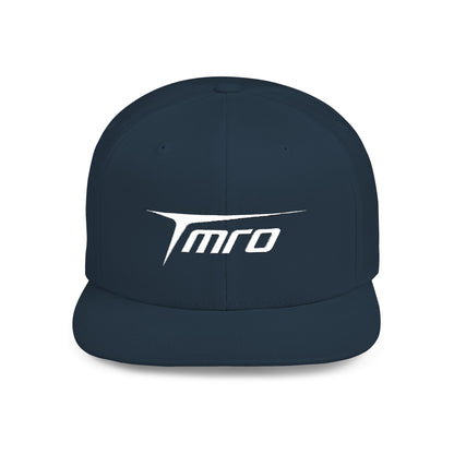 Stylish Flat Bill Snapback Cap - TMRO Logo